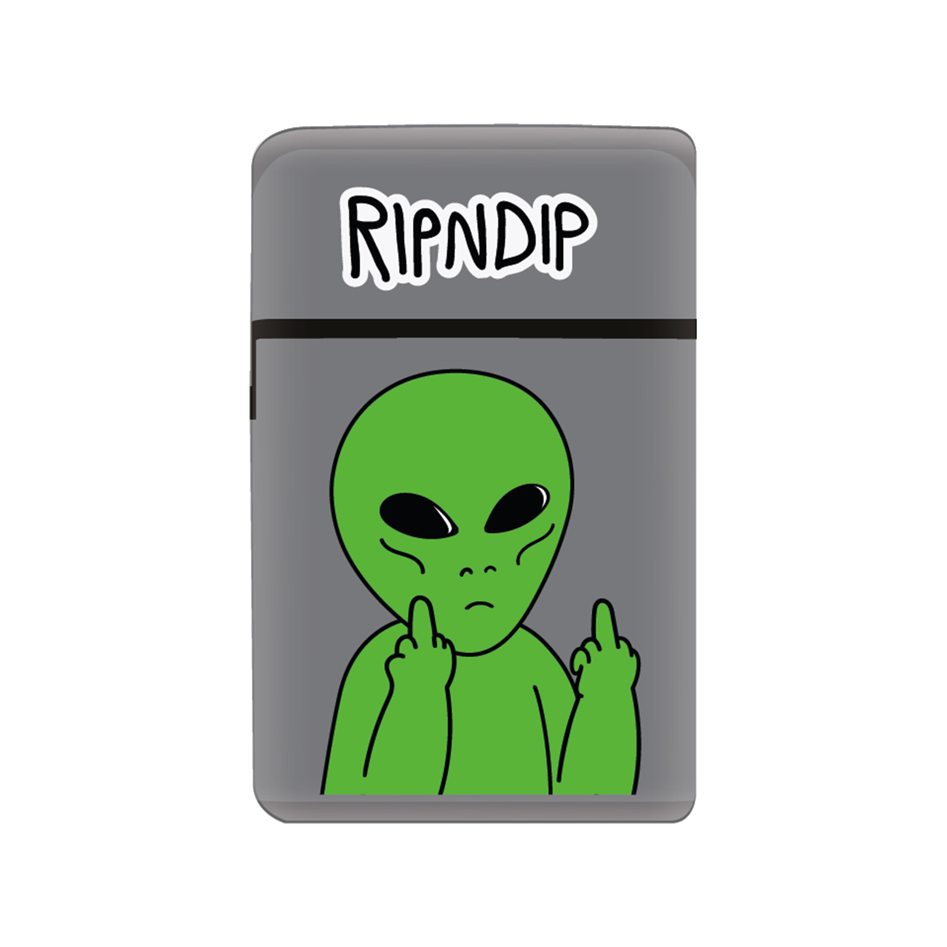 RIPNDIP Lord Alien Zengaz Lighter (Charcoal)