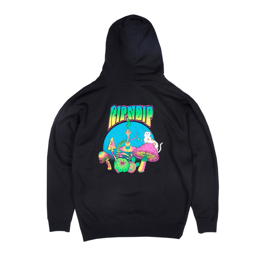 Psychedelic Hoodie (Black) – RIPNDIP