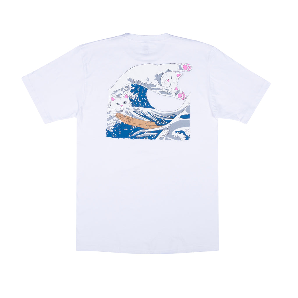 The Great Wave Of Nerm Tee (White)