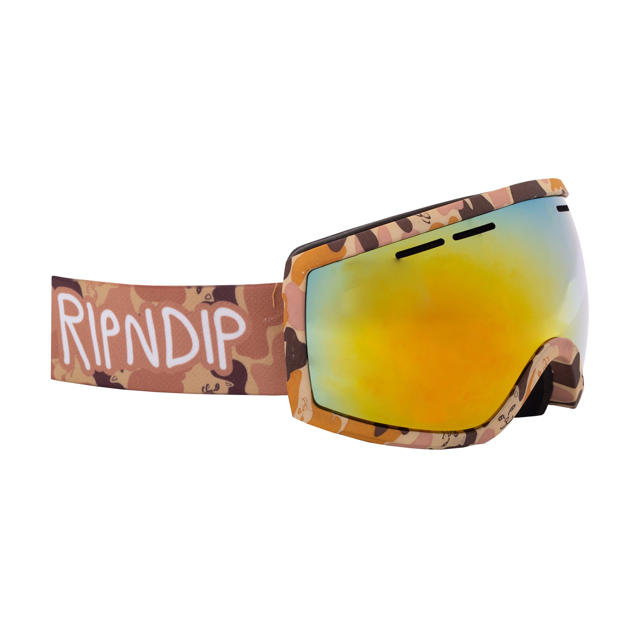 RipNDip RIPNDIP Camo Goggles (Desert)