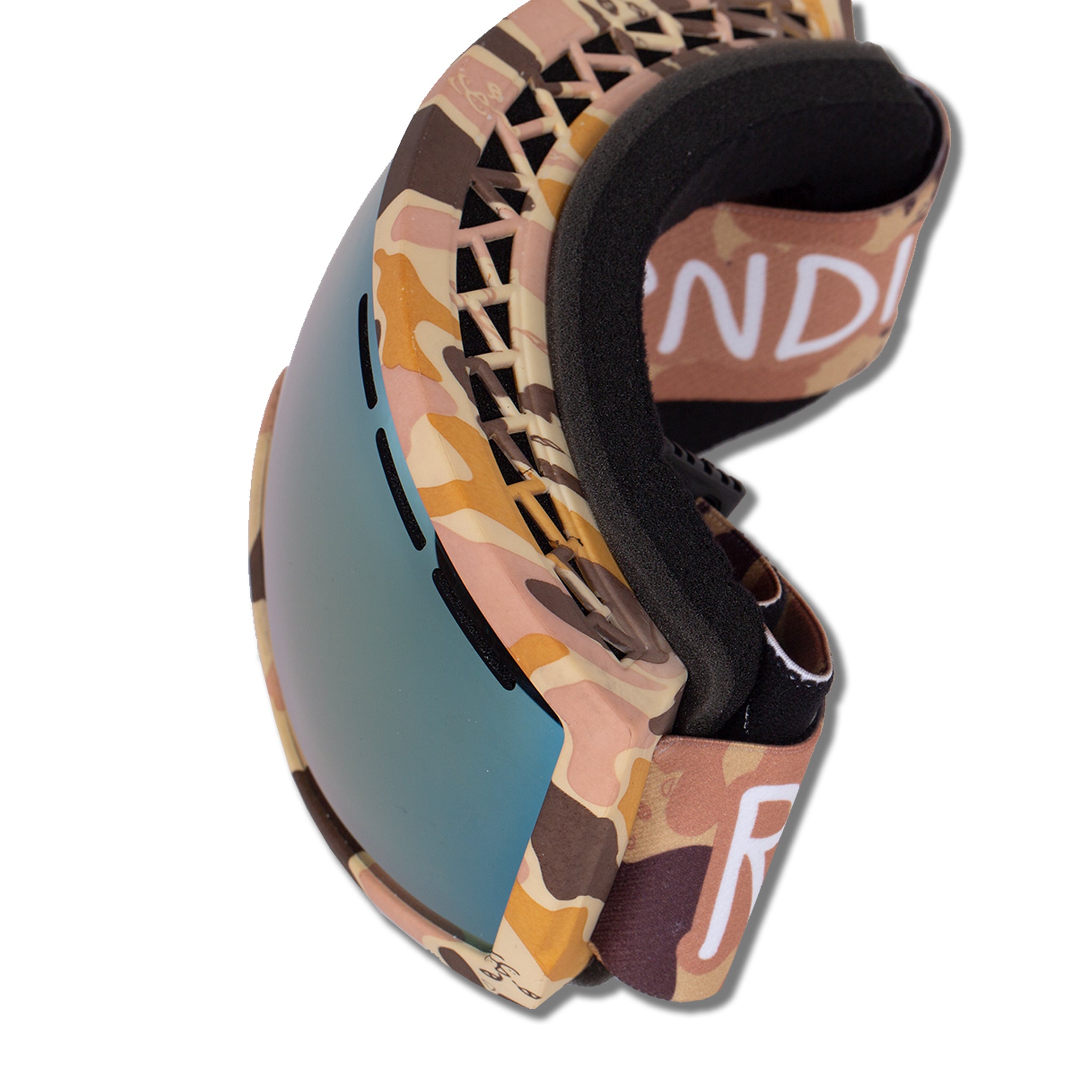 RipNDip RIPNDIP Camo Goggles (Desert)