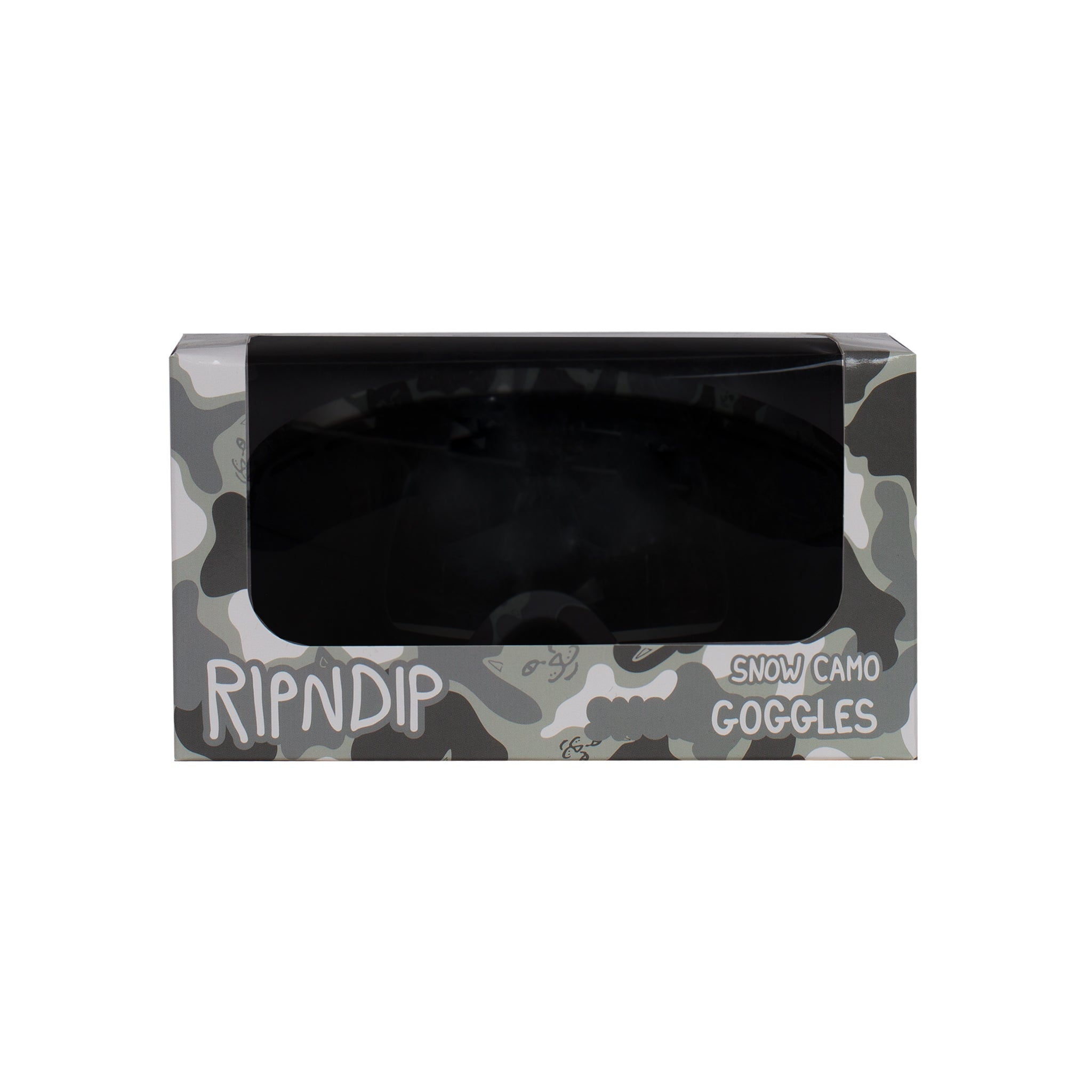 RipNDip RIPNDIP Camo Goggles (Snow)