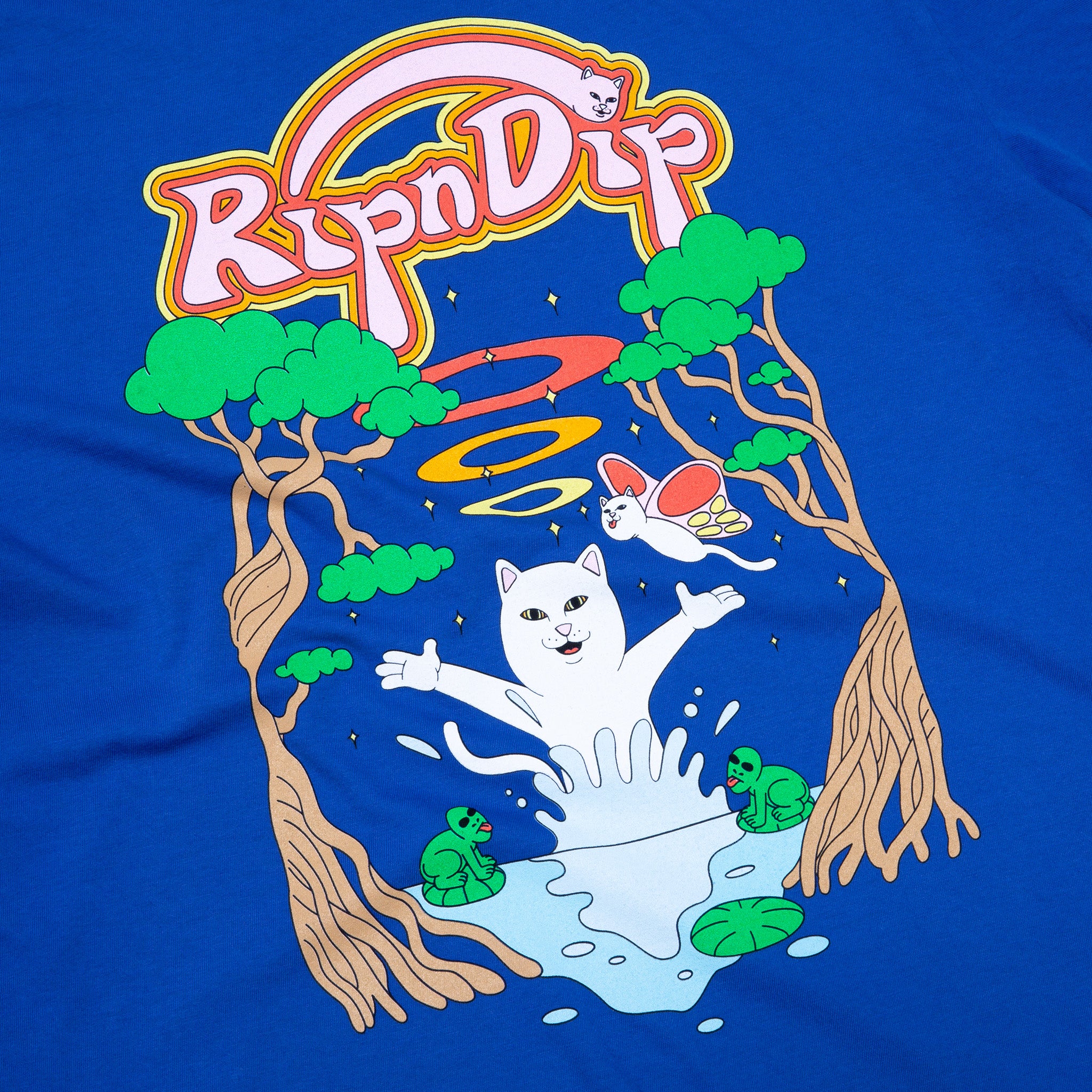 RIPNDIP Down By The River Tee (Royal Blue)