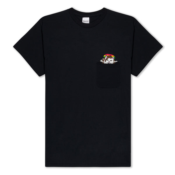 Smoking Rasta Lord Nermal Pocket Tee (Black)