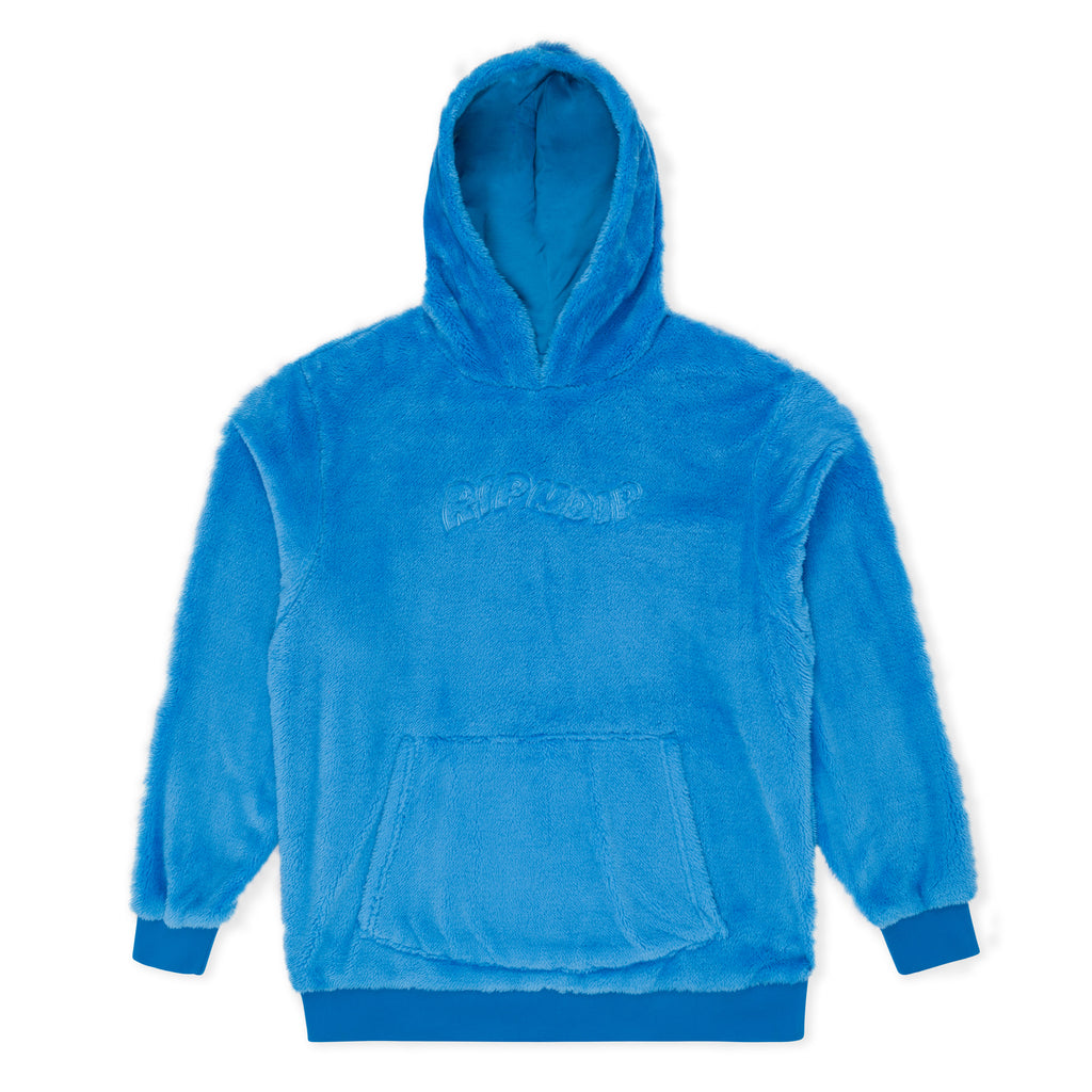 Blue sherpa hoodie best sale