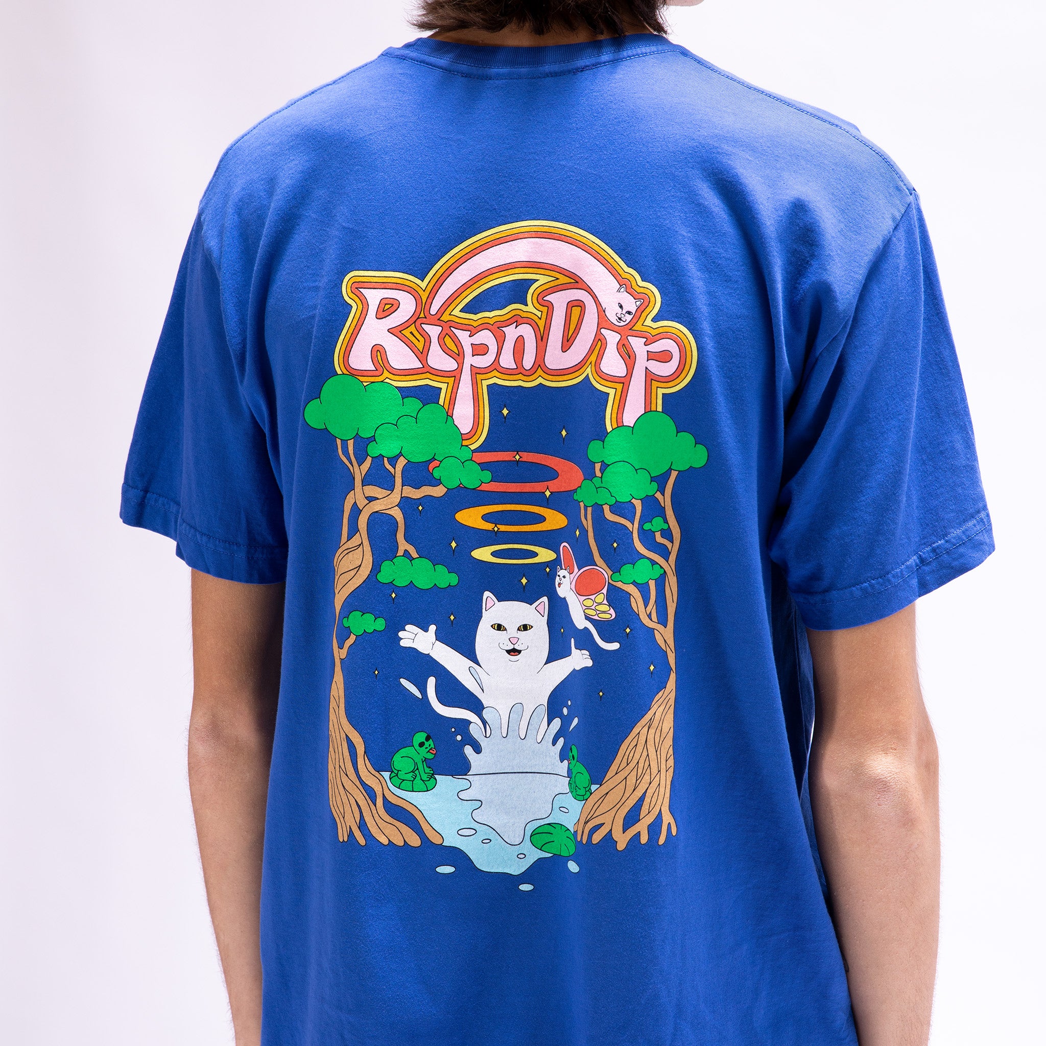 RIPNDIP Down By The River Tee (Royal Blue)