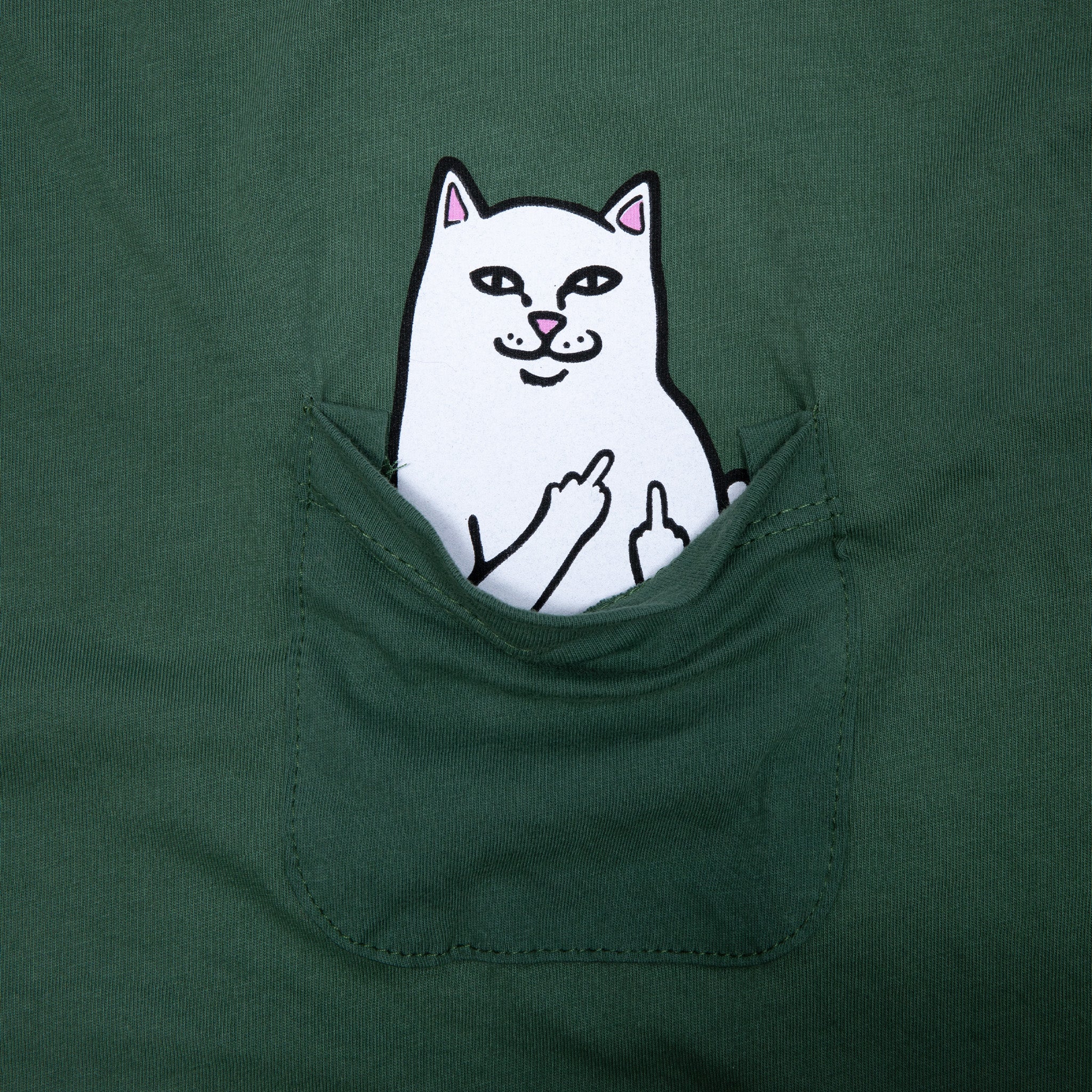 RIPNDIP Lord Nermal Pocket Long Sleeve (Olive)