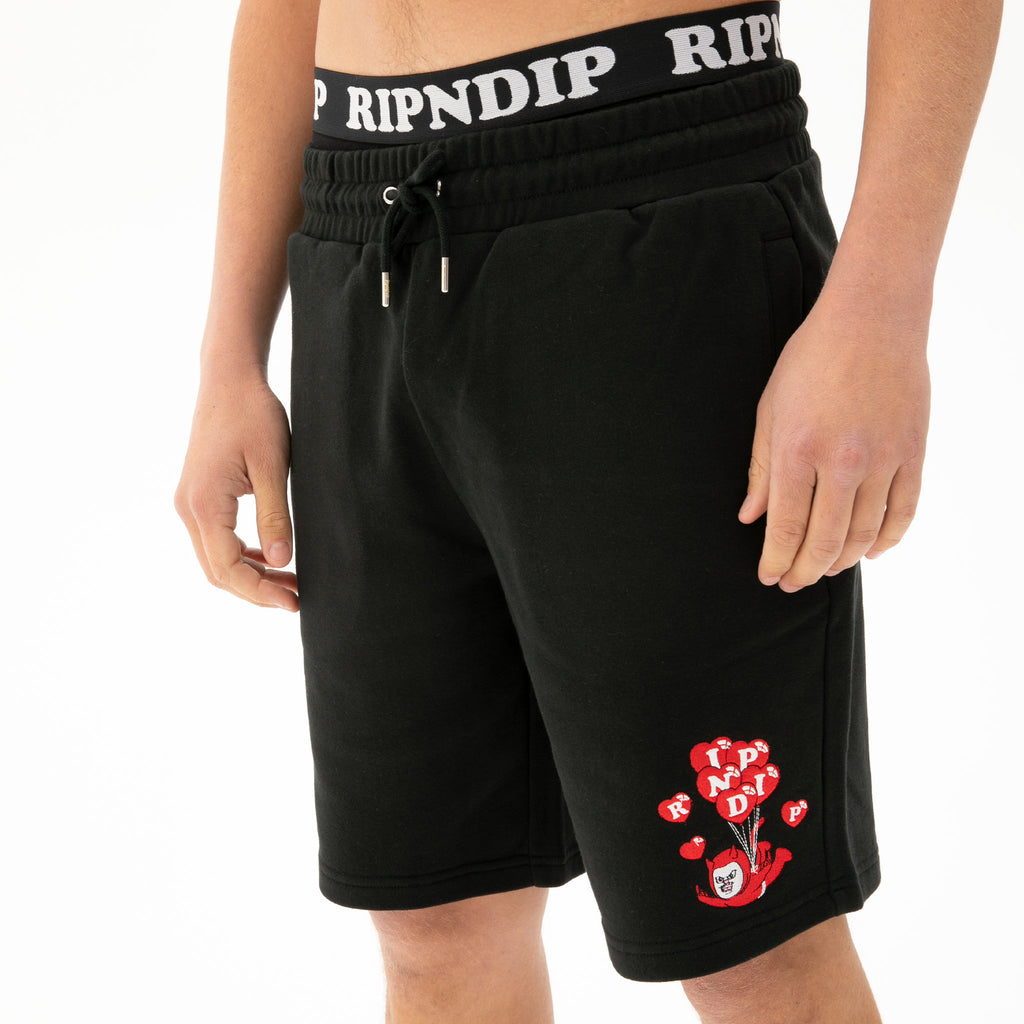 Cupids Nightmare Sweatshorts (Black)