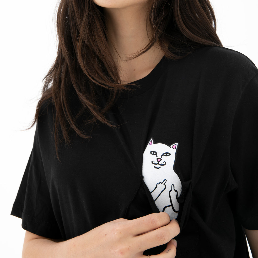 Ripndip - Lord Nermal Pocket Tee (Black) – RIPNDIP