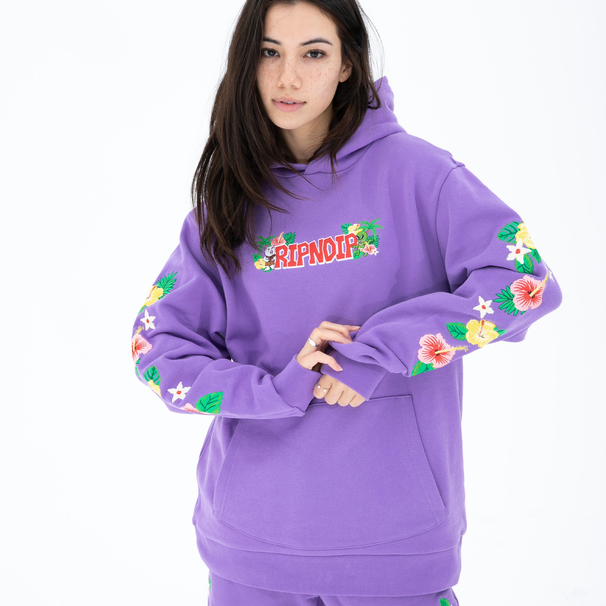 RIPNDIP Aloha Nerm Hoodie (Lavender)