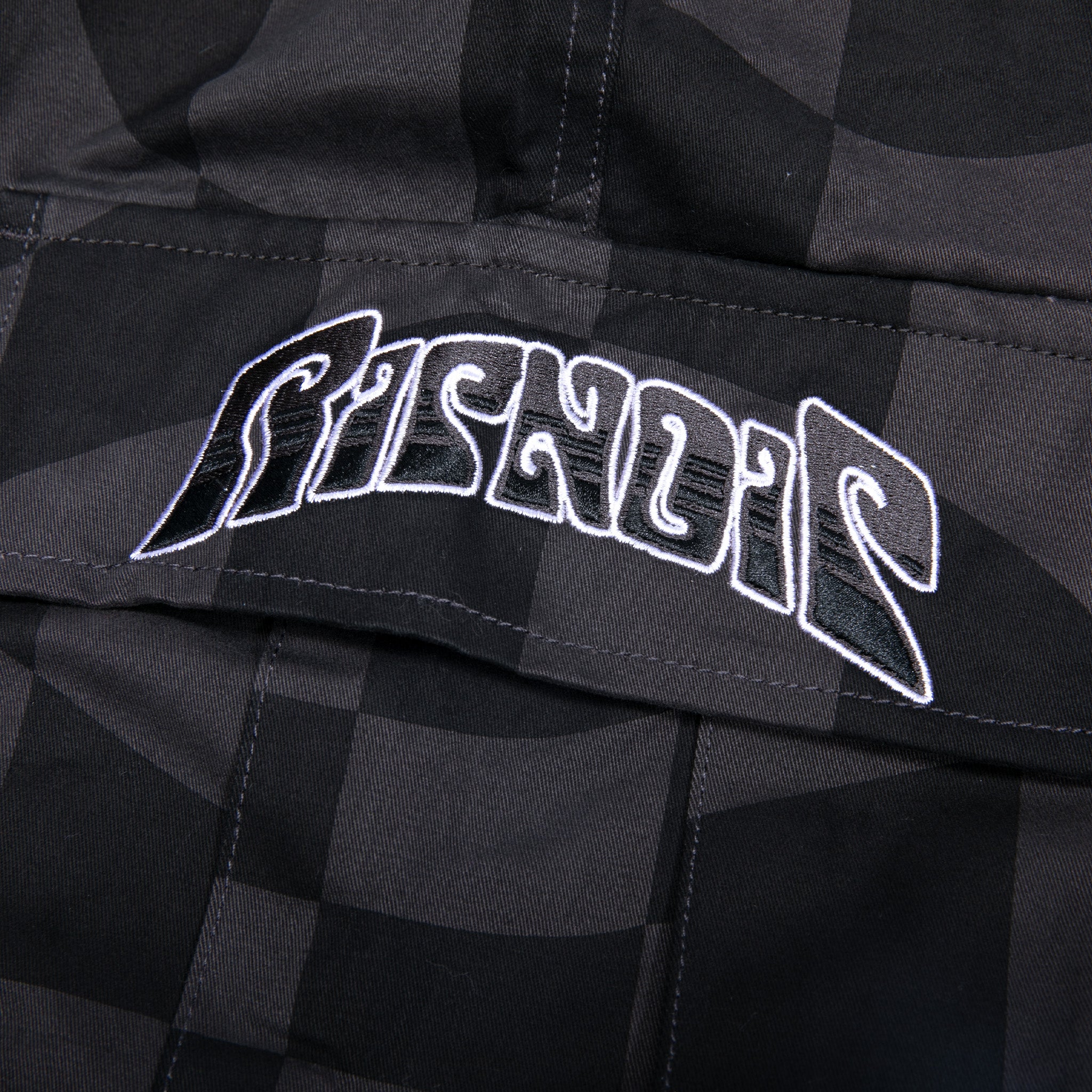 RIPNDIP Checked Cargo Pants (Black/Charcoal)