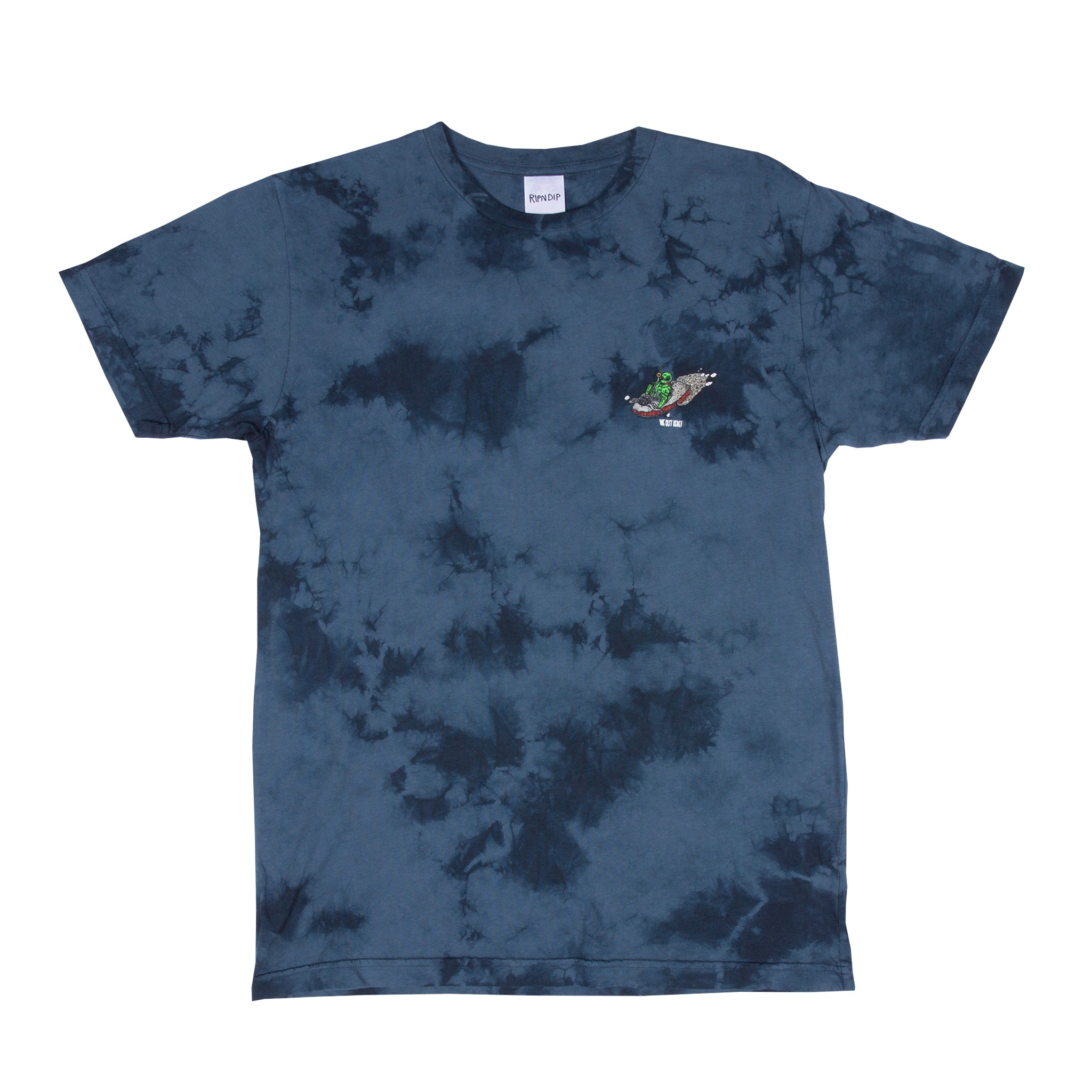 RipNDip Alien Fink Tee (Acid Wash Blue)